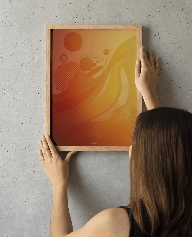 Z - Affiche Color Flow – Créativité