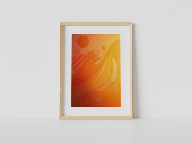 Z - Affiche Color Flow – Créativité