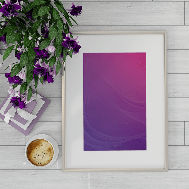 Z - Affiche Color Flow – Lâcher prise