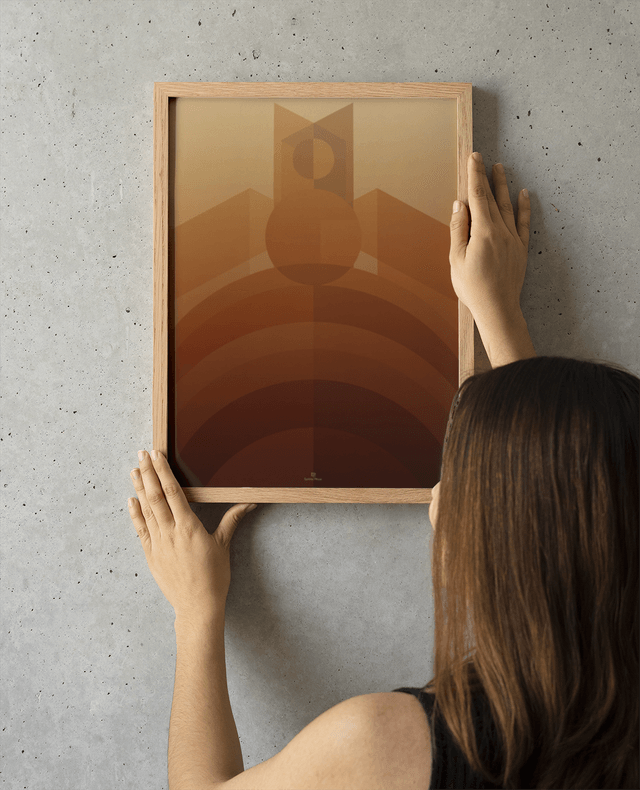 Z - Affiche Color Flow – Ancrage