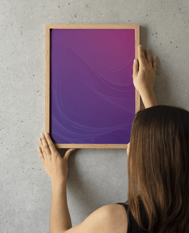Z - Affiche Color Flow – Lâcher prise