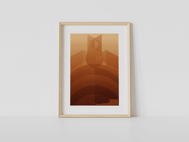 Z - Affiche Color Flow – Ancrage