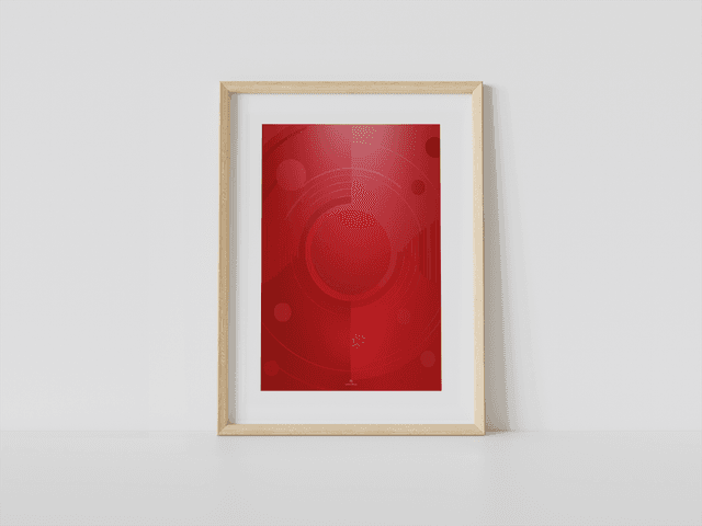 Z - Affiche Color Flow – Confiance