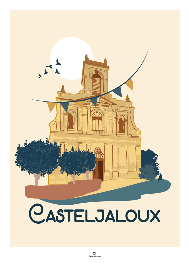 ♡02  Casteljaloux &quot;Le cœur de village&quot; 